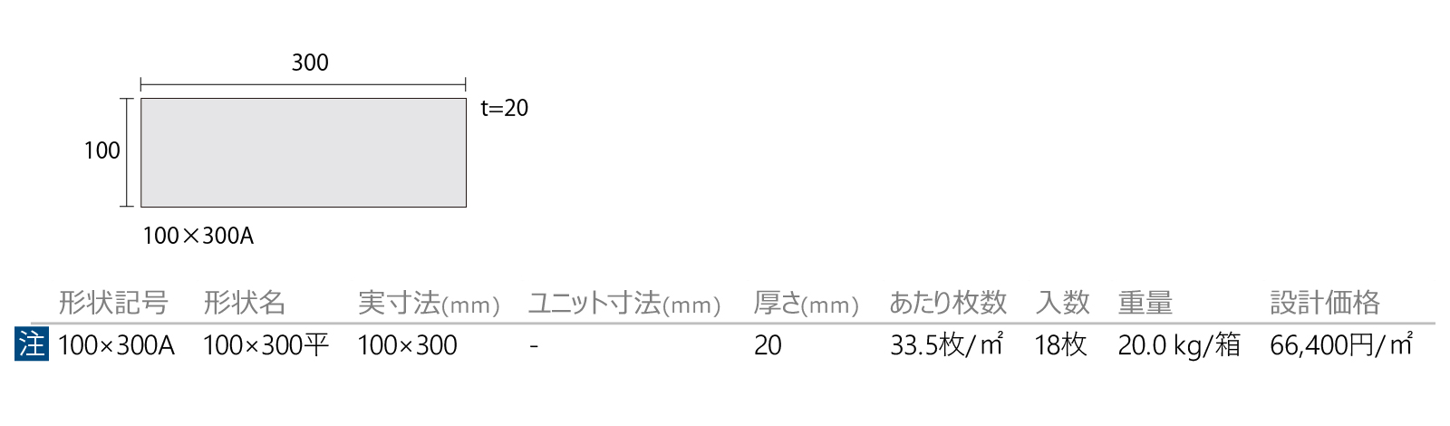 大谷石［DNS］形状図画像1