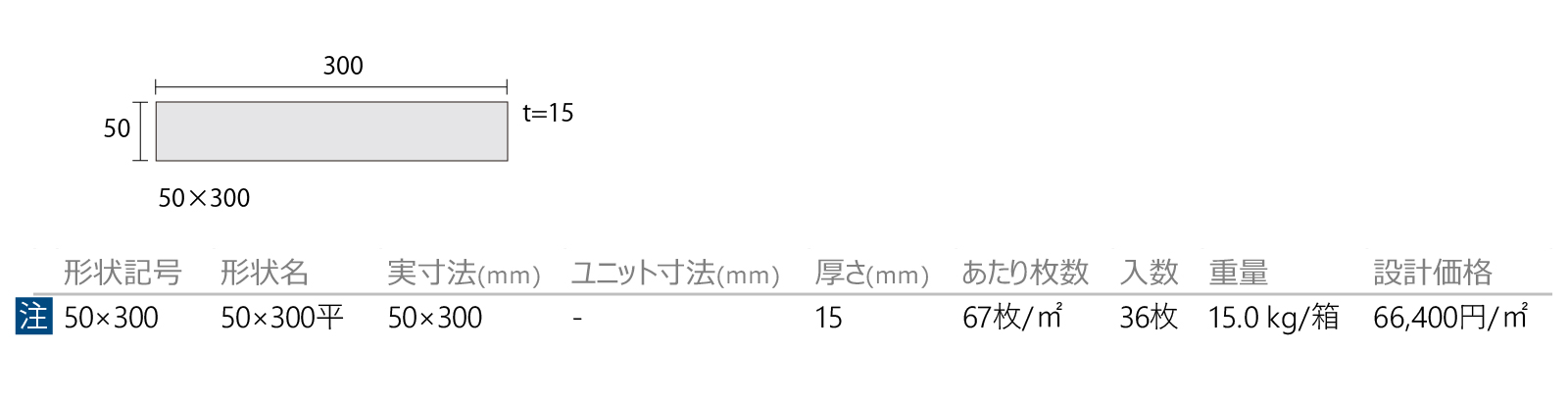 大谷石［DNS］形状図画像1