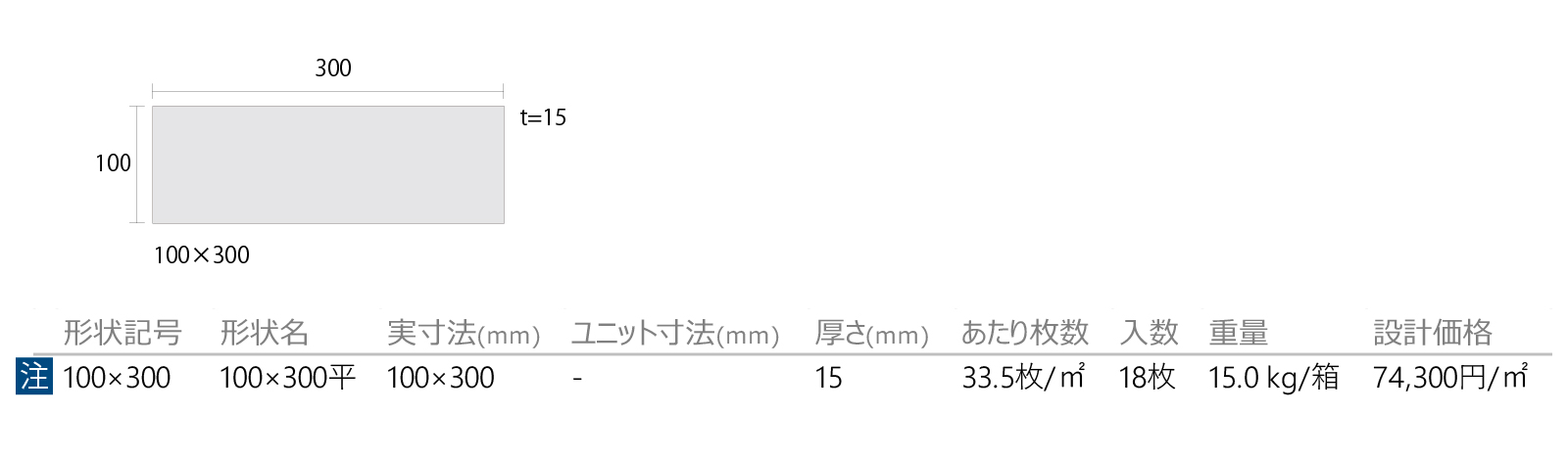 大谷石［DNS］形状図画像1