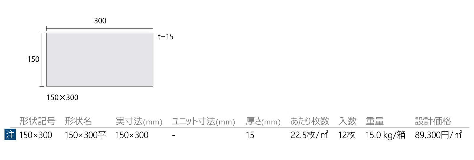 大谷石［DNS］形状図画像1