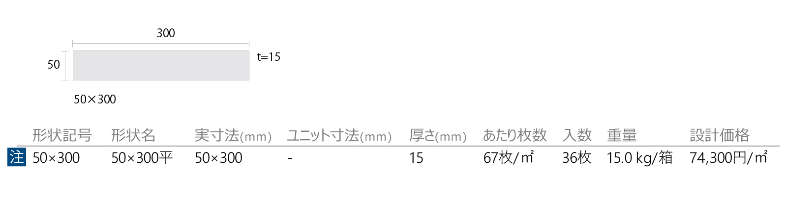 大谷石［DNS］形状図画像1