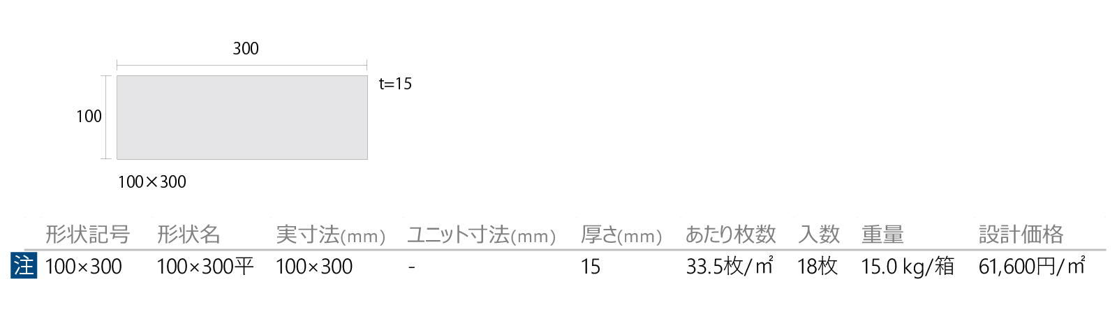 大谷石［DNS］形状図画像1