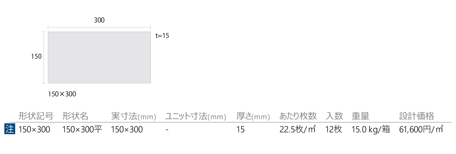 大谷石［DNS］形状図画像1