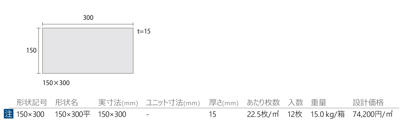 大谷石［DNS］形状図画像1