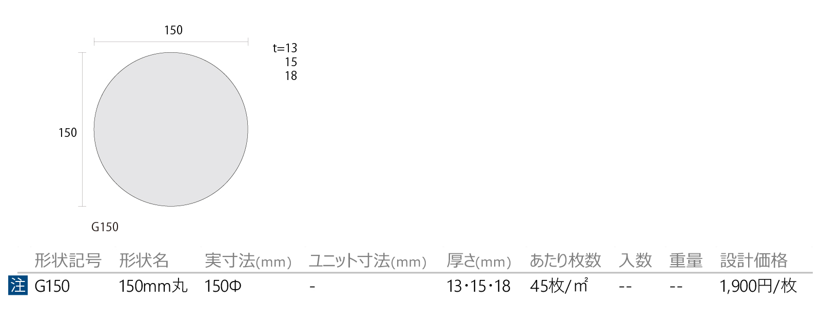 円瓦（えんが）［ENG］形状図画像1