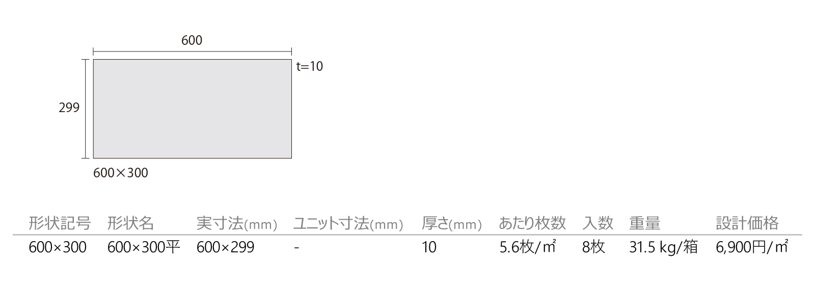 エタニティー［ETY］形状図画像1