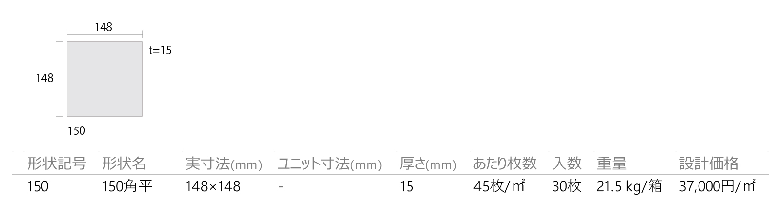 ジャパン／セイジ［JPB］形状図画像1