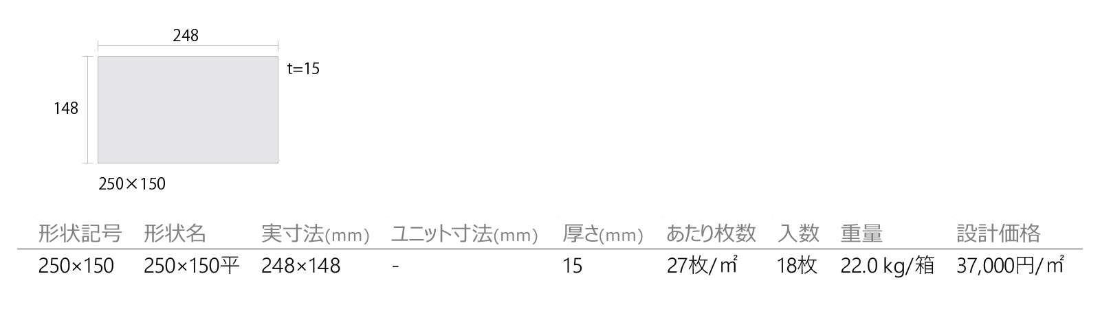 ジャパン／セイジ［JPB］形状図画像1