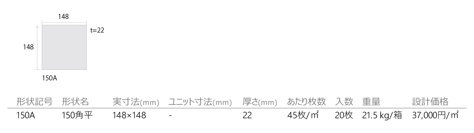 ジャパン／シロ［JPS］形状図画像1