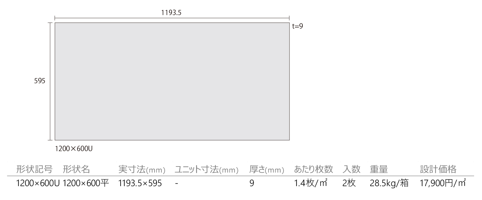 ラゴス［LAG］形状図画像1