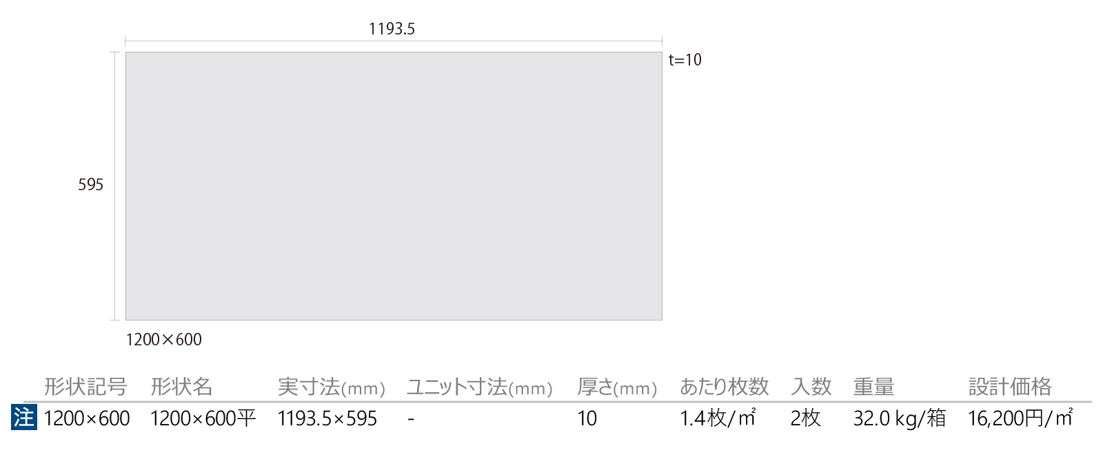 ラゴス［LAG］形状図画像1