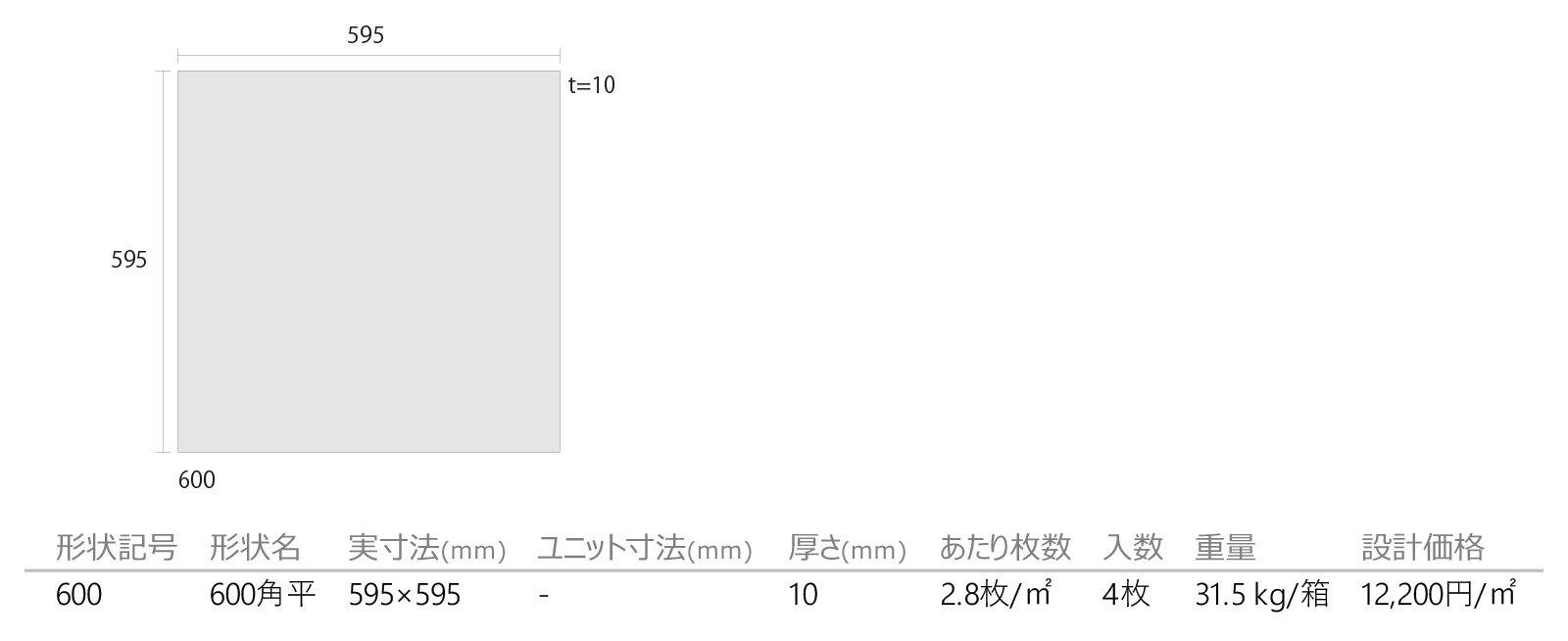 ラゴス［LAG］形状図画像1