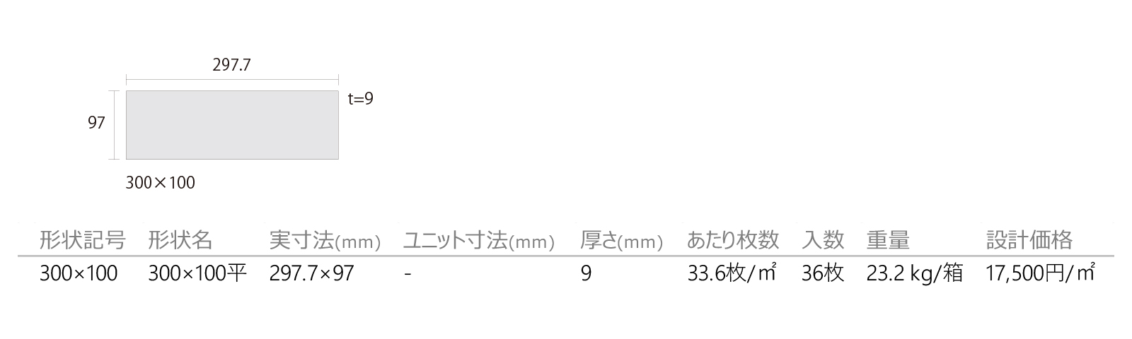 ライトマーブル［LMB］形状図画像1