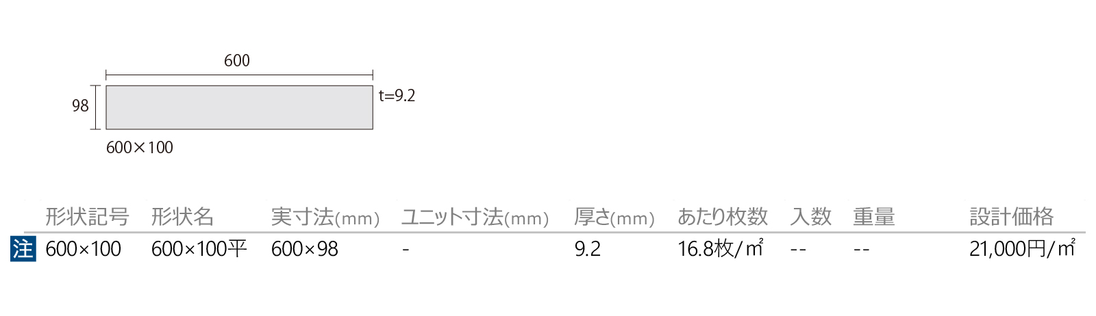 レバンテ［LVT］形状図画像1