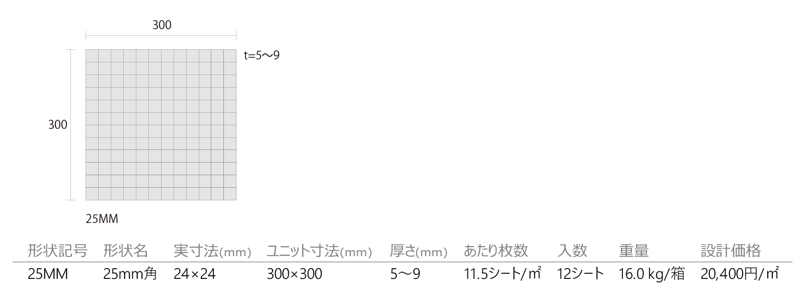 アッシュロン［MED］形状図画像1