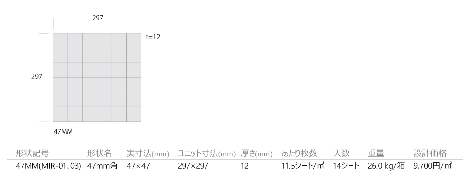 ブランネーロ［MIR］形状図画像1