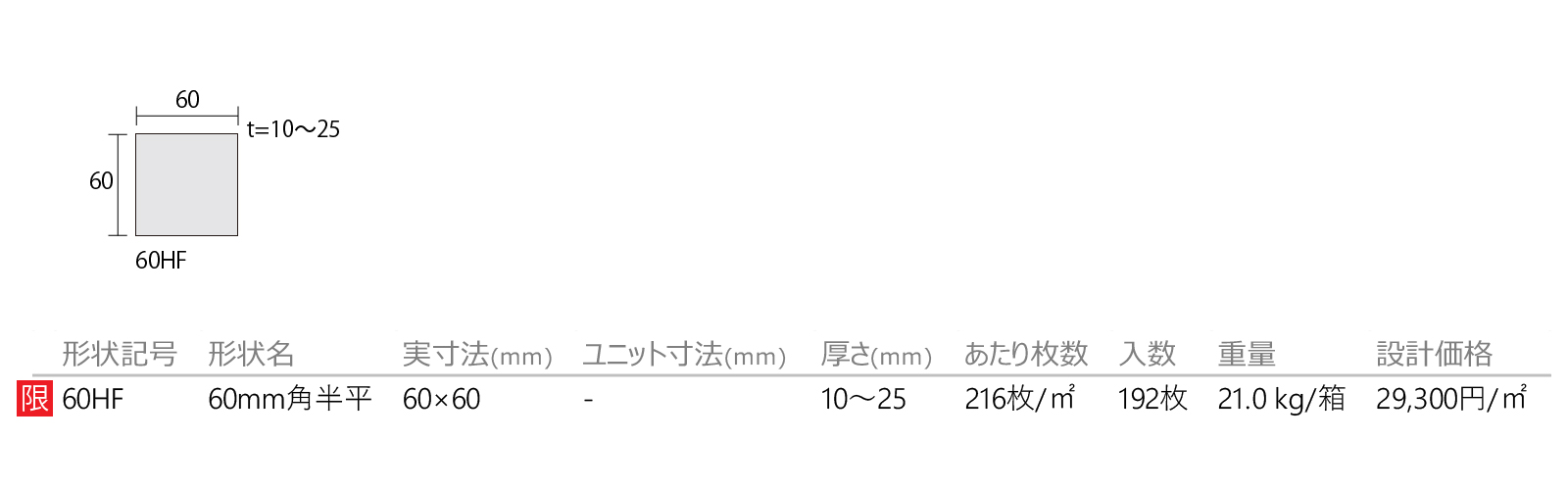 木瓜(もっか)［MKT］形状図画像1