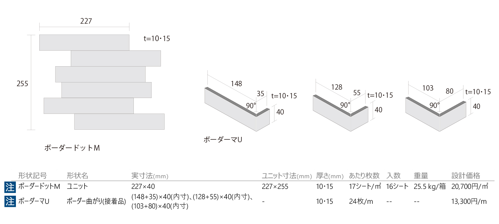 ルイボスミックス［MOD］形状図画像1