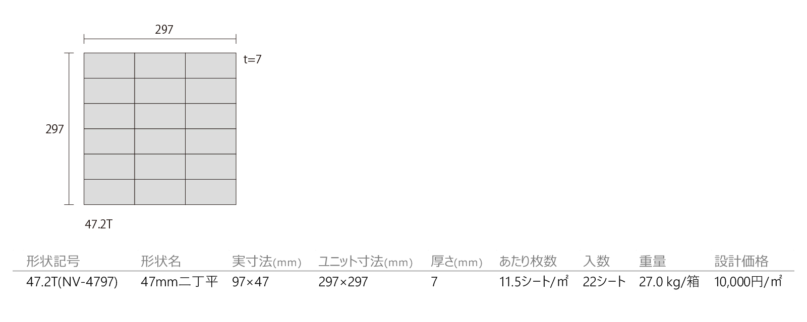 ネーヴェ［NV］形状図画像1
