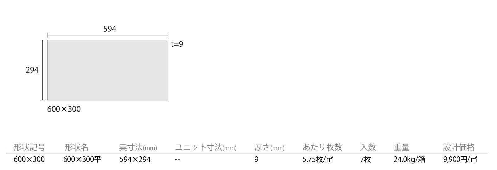 ピエトラマーレ［PMVE］形状図画像1