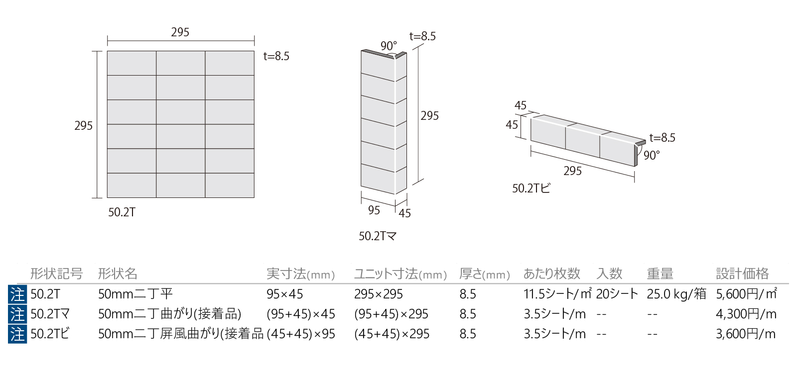 ダンクイックグルーヴ［QGRV］形状図画像1