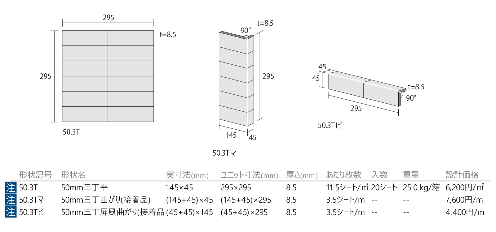 ダンクイックグルーヴ［QGRV］形状図画像1