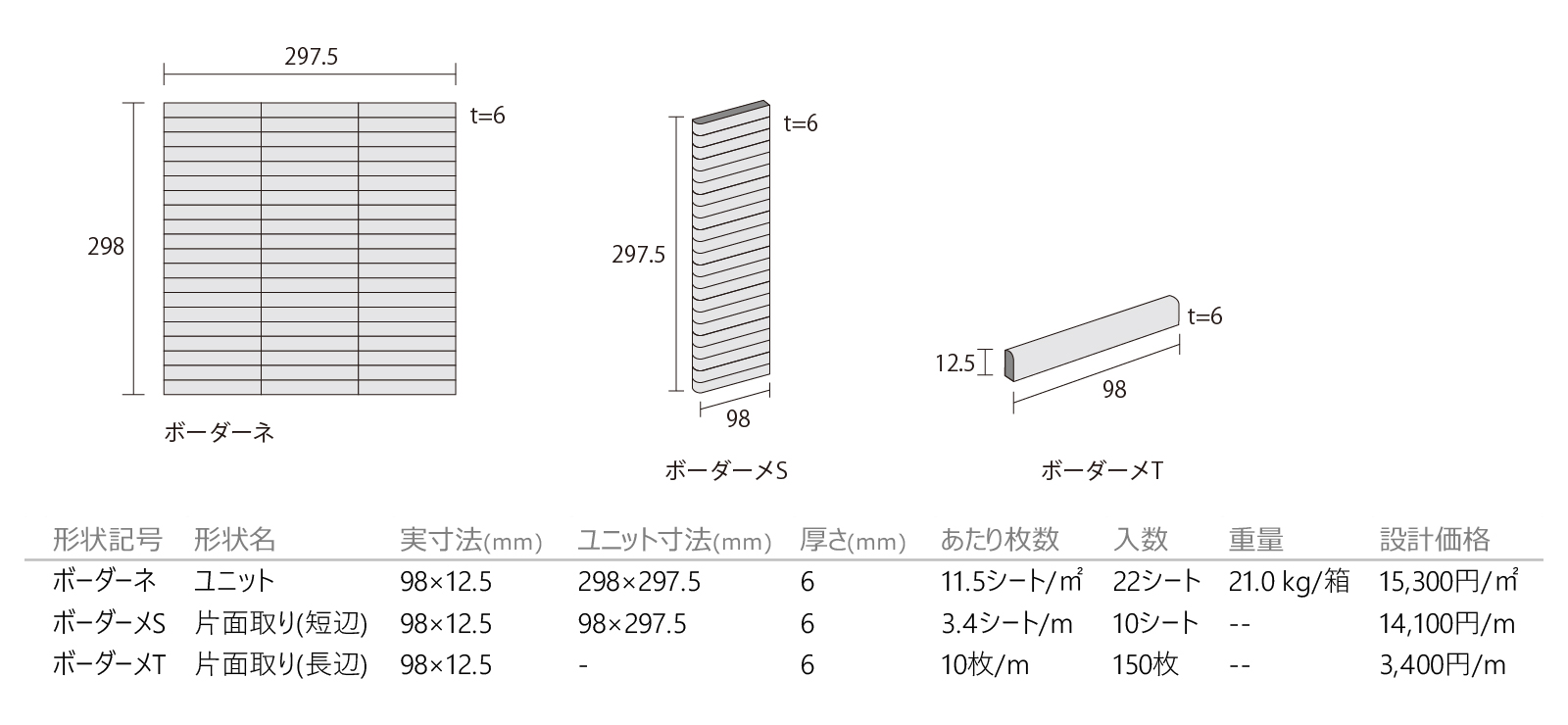 ローズモザイク［QRM］形状図画像1