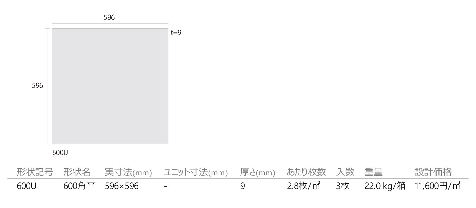 クォーツ［QUO］形状図画像1