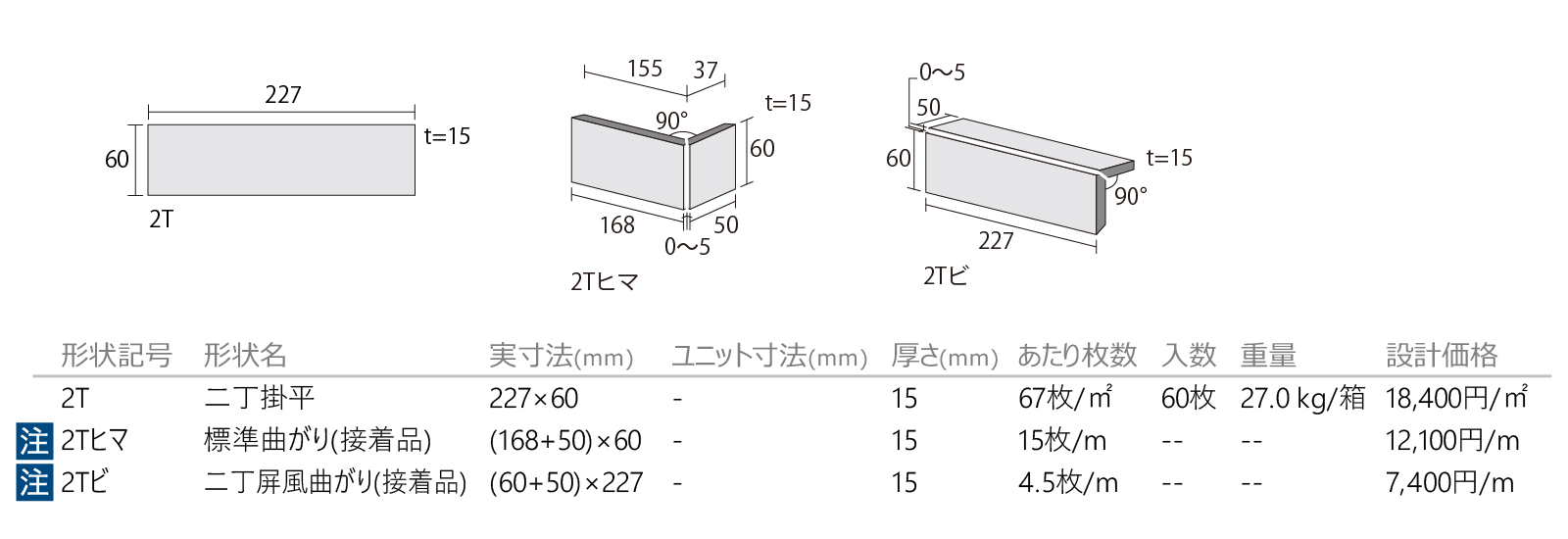 ソイルテッセラ［SKD］形状図画像1