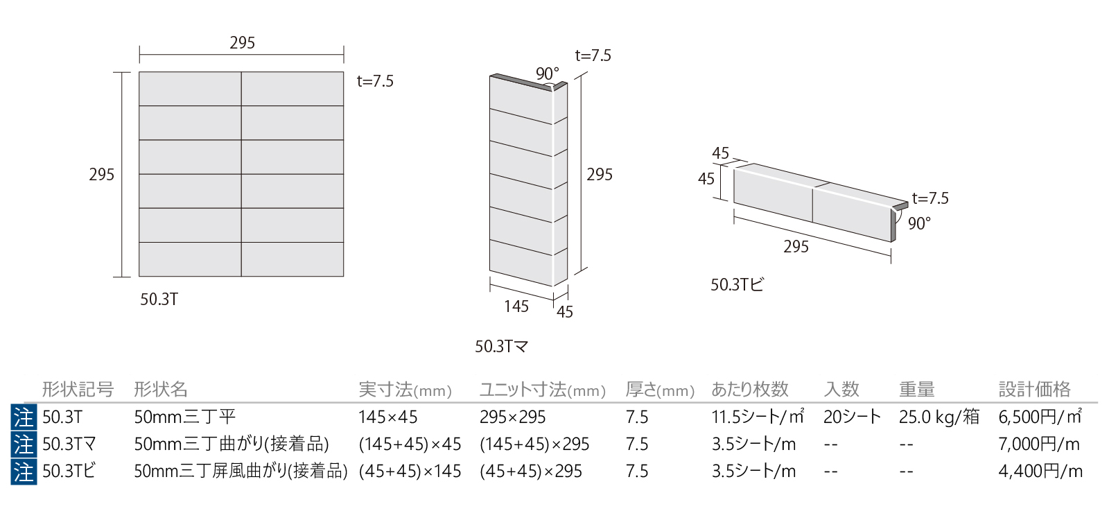 スノーライン・Ｗシリーズ［SNW］形状図画像1