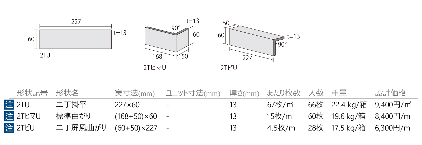 ノーバ陶爛(とうらん)［TR］形状図画像1