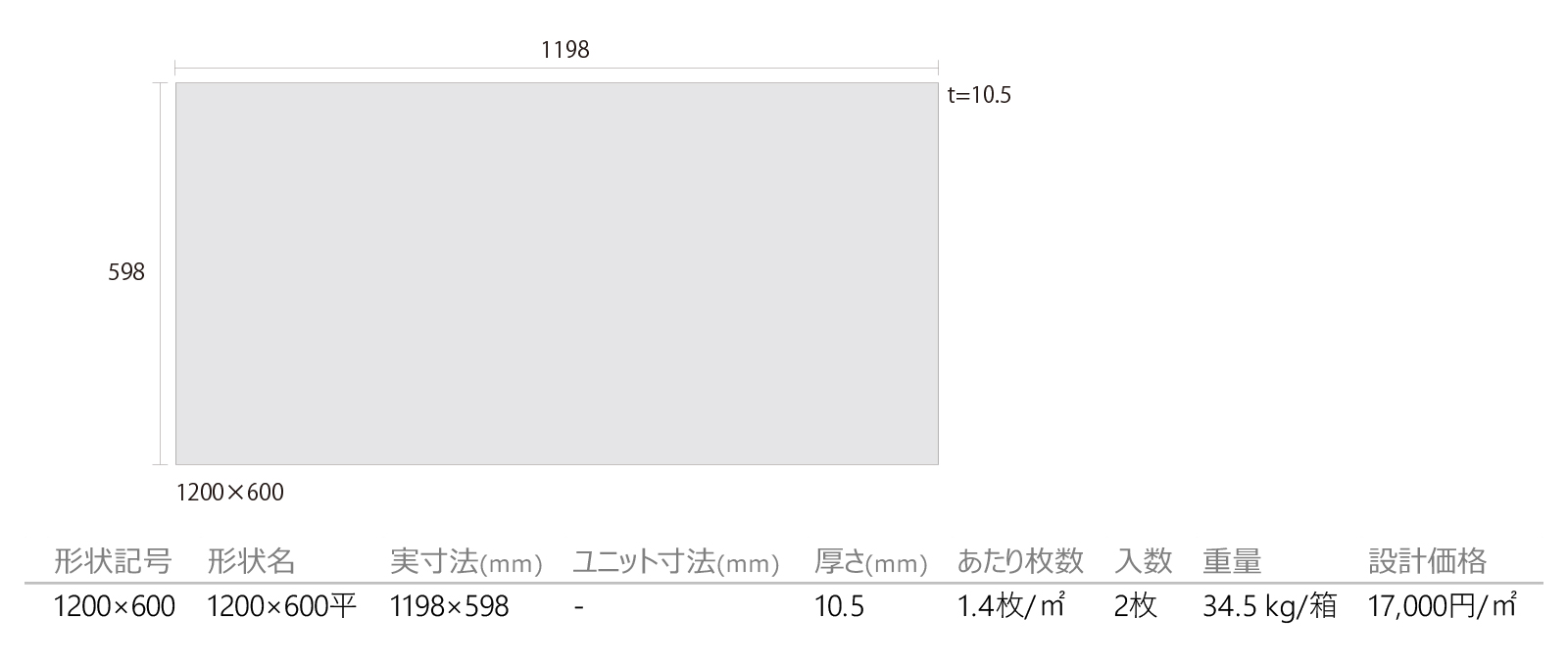 トラベルティーノ［TVT］形状図画像1