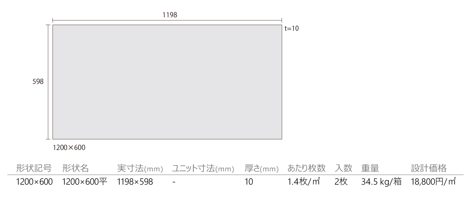 トラベルティーノ［TVT］形状図画像1