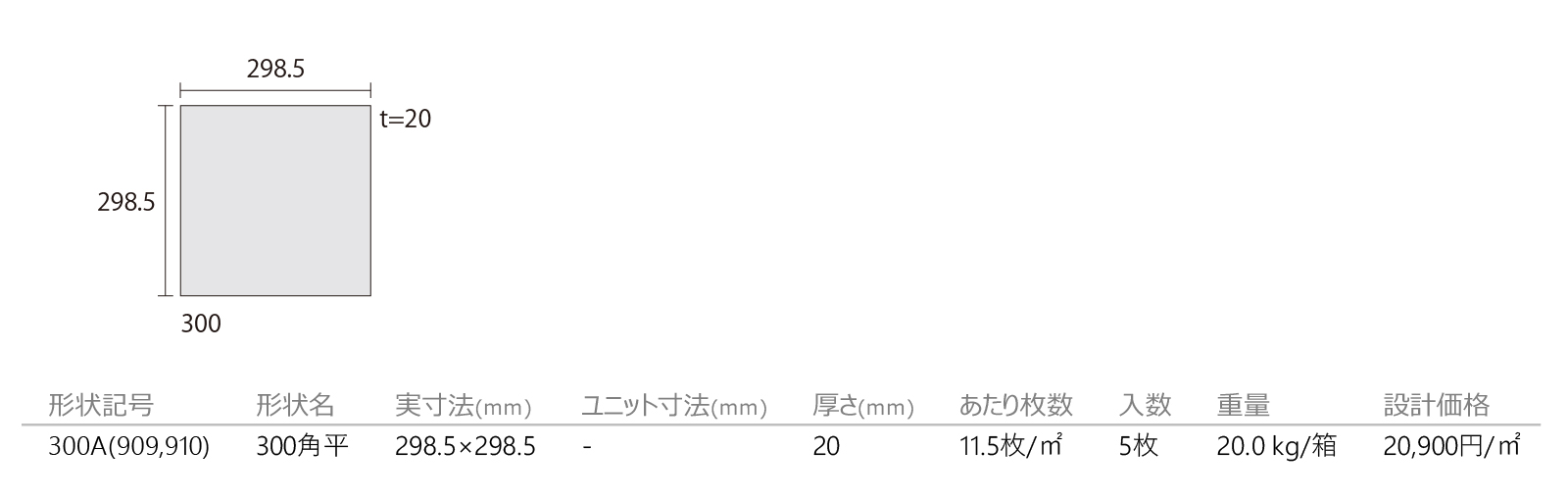 ヴェンティ［TWT］形状図画像1